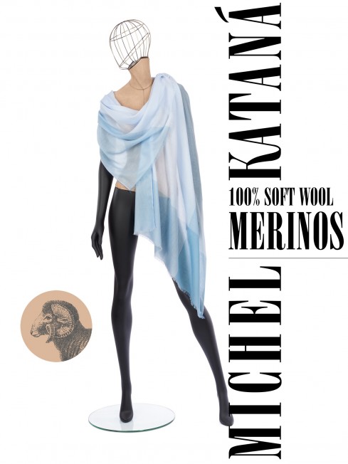 Палантин Унисекс T.W40_24DMW-5.4/BLEU